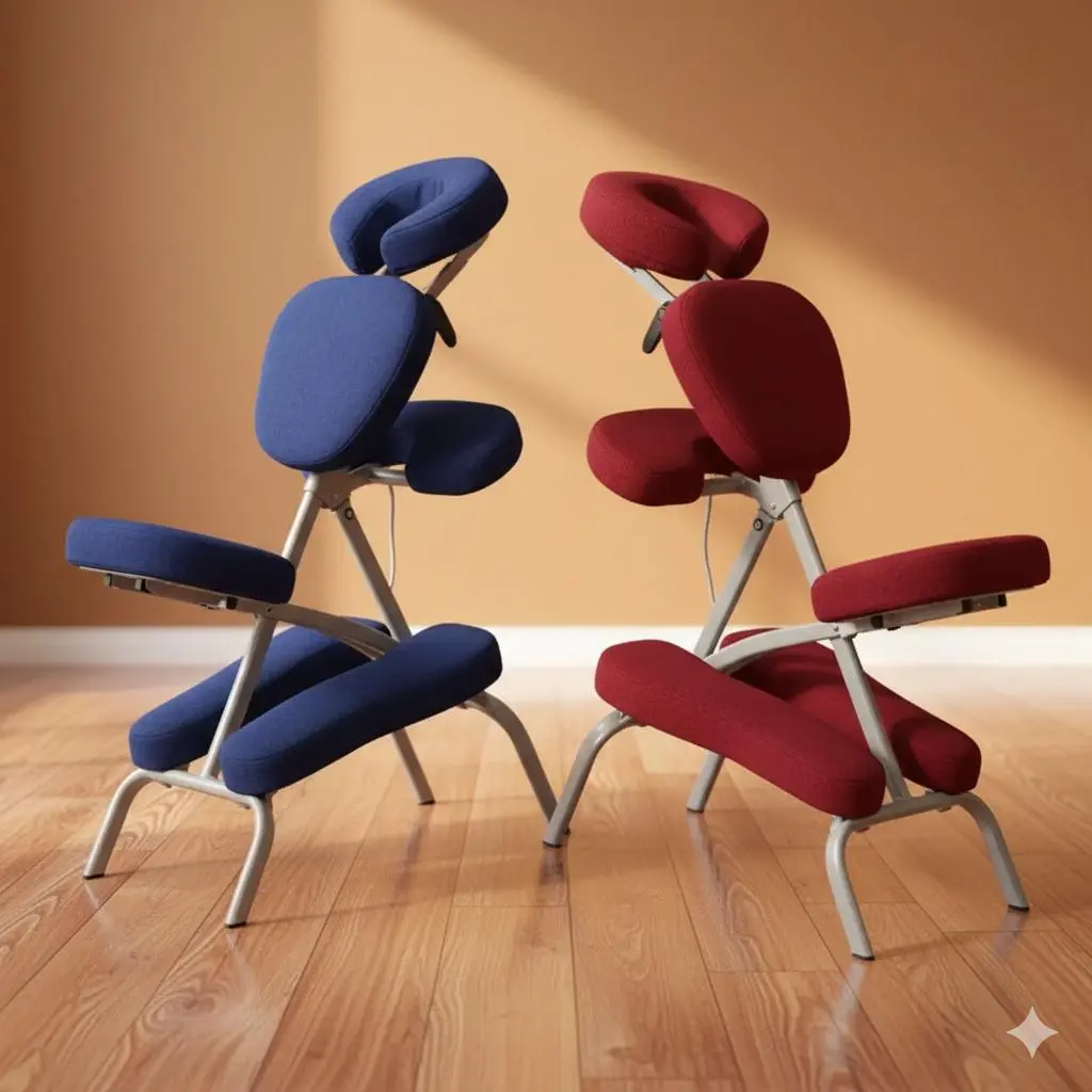 [6154322594540] Frottee-Bezug-Set für Massagestühle (A set massage stuhl, Anthrazit, Stronglite Ergo Pro)