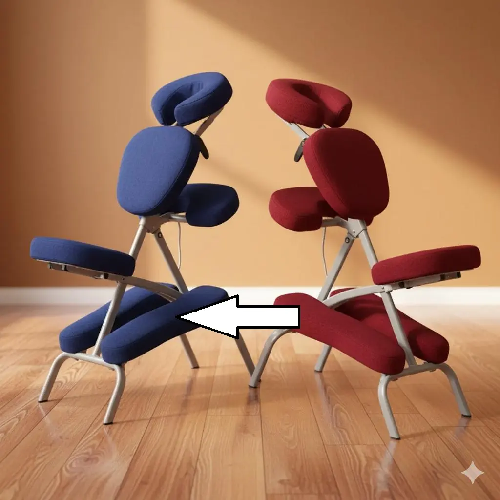 Kniekissenbezug für Massagestuhl, PU (Polyurethaan) Öl- und Wasserabweisend