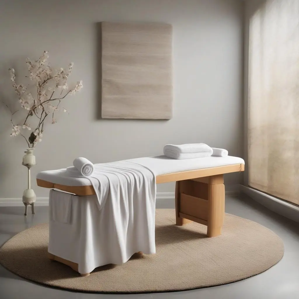 [6153700291231] Luxury Terry Stretch Fitted Sheet for Treatment Tables (anthracite, Collini)